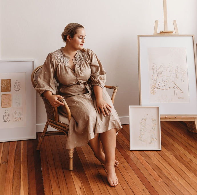 Art Talks with Heidi Lou Designs