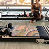 Non slip Microfiber Reformer Pilates mat by yogat