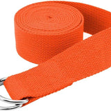 Organic Cotton Yoga Strap with D-rings