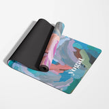 Practice with confidence on yogat’s eco-friendly yoga mat—PVC and phthalate-free, with an extra-grip microfiber surface ideal for hot yoga. Lightweight, travel-ready, and designed in Australia with artistic flair.