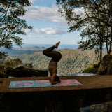 Practice with confidence on Yogat’s eco-friendly yoga mat—PVC and phthalate-free, with an extra-grip microfiber surface ideal for hot yoga. Lightweight, travel-ready, and designed in Australia with artistic flair.