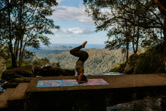 Practice with confidence on Yogat’s eco-friendly yoga mat—PVC and phthalate-free, with an extra-grip microfiber surface ideal for hot yoga. Lightweight, travel-ready, and designed in Australia with artistic flair.