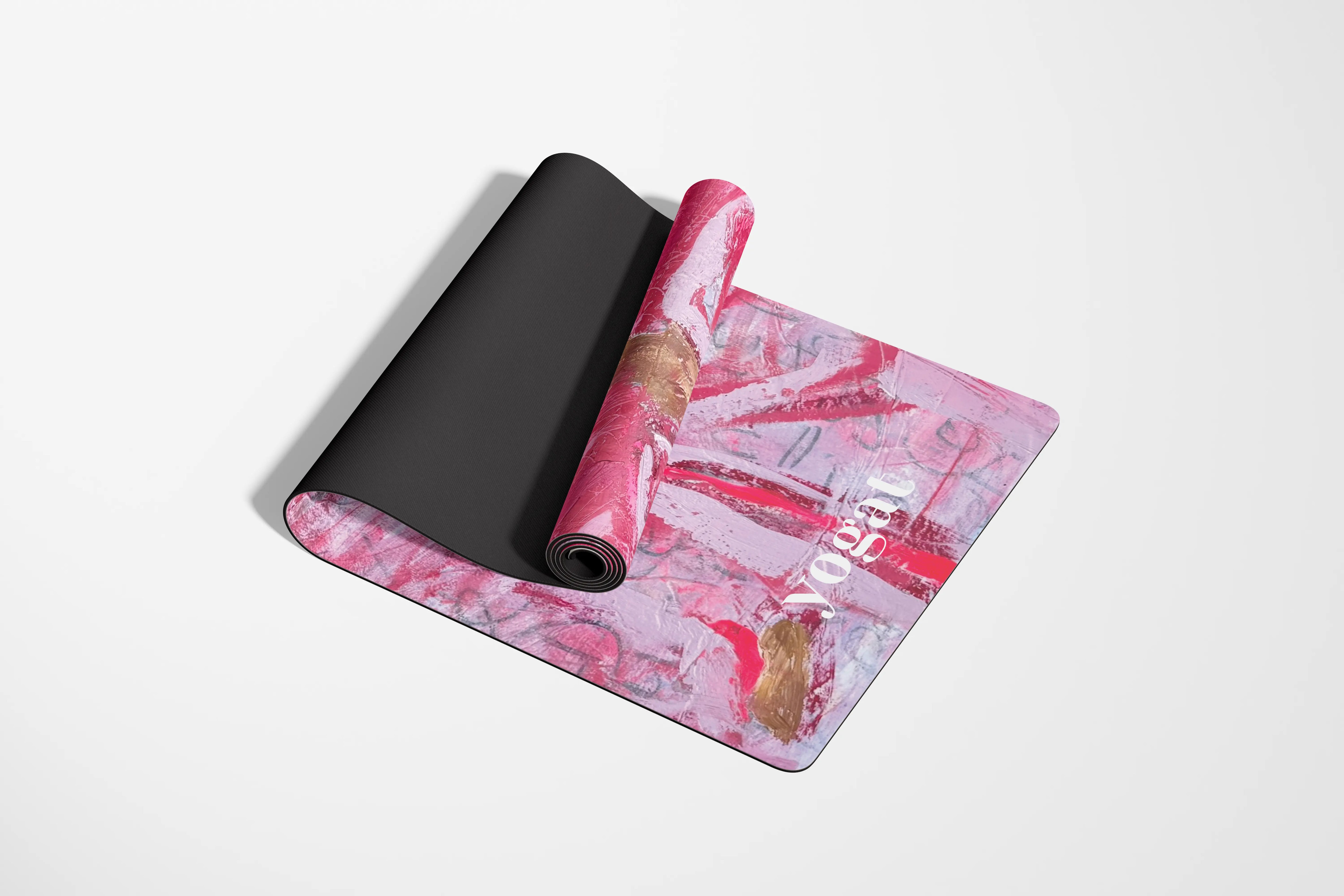 Practice with confidence on yogat’s eco-friendly yoga mat, PVC and phthalate-free, with an extra-grip microfiber surface ideal for hot yoga. Lightweight, travel-ready, and designed in Australia with artistic flair.