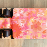 Non slip Microfiber Reformer Pilates mat by yogat