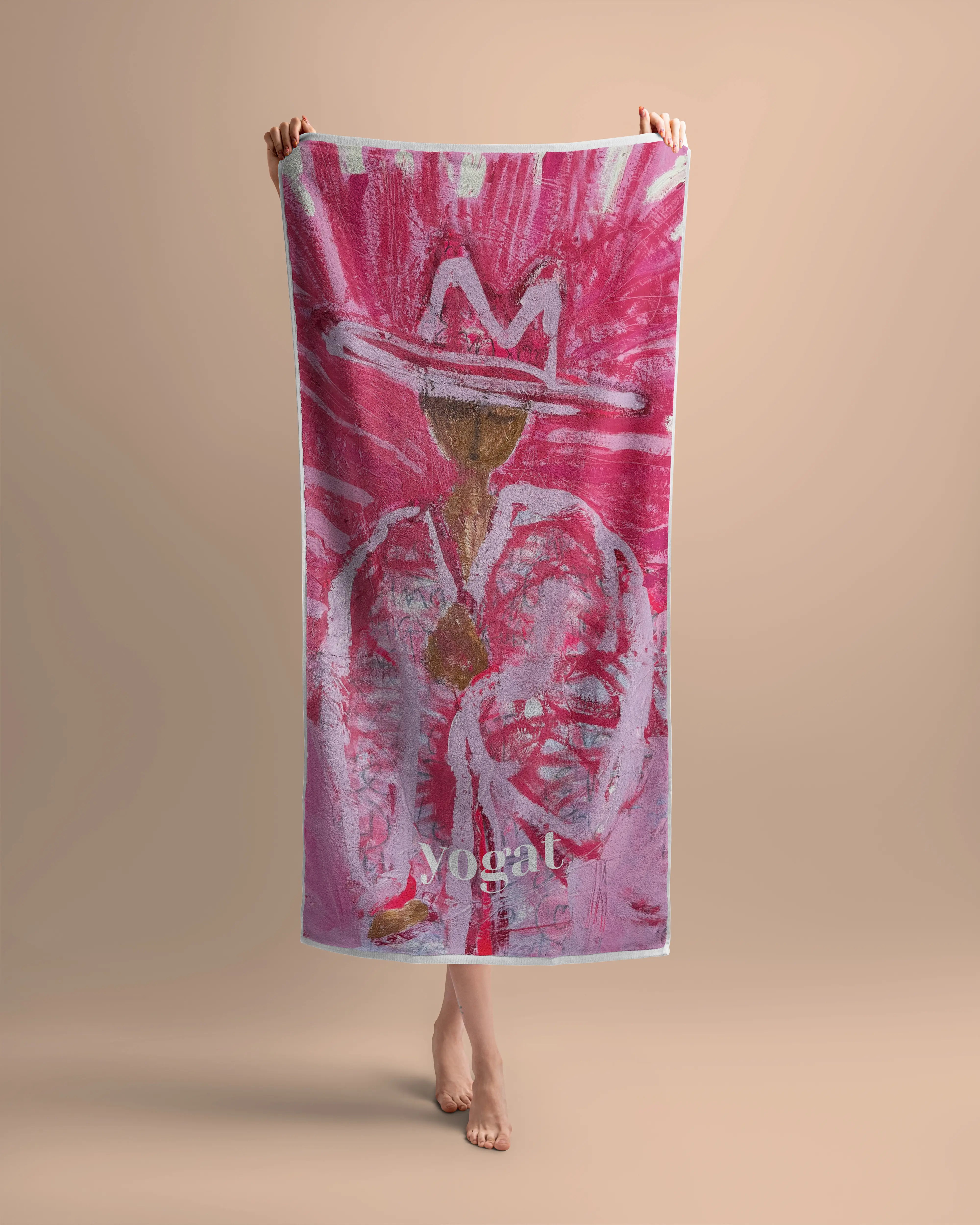 yogat eco-friendly microfiber workout towel – quick-drying, ultra-absorbent, perfect for the gym, studio, or on the go