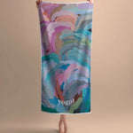 yogat eco-friendly microfiber workout towel – quick-drying, ultra-absorbent, perfect for the gym, studio, or on the go
