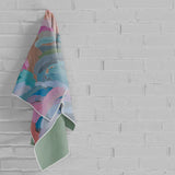 yogat eco-friendly microfiber workout towel – quick-drying, ultra-absorbent, perfect for the gym, studio, or on the go.