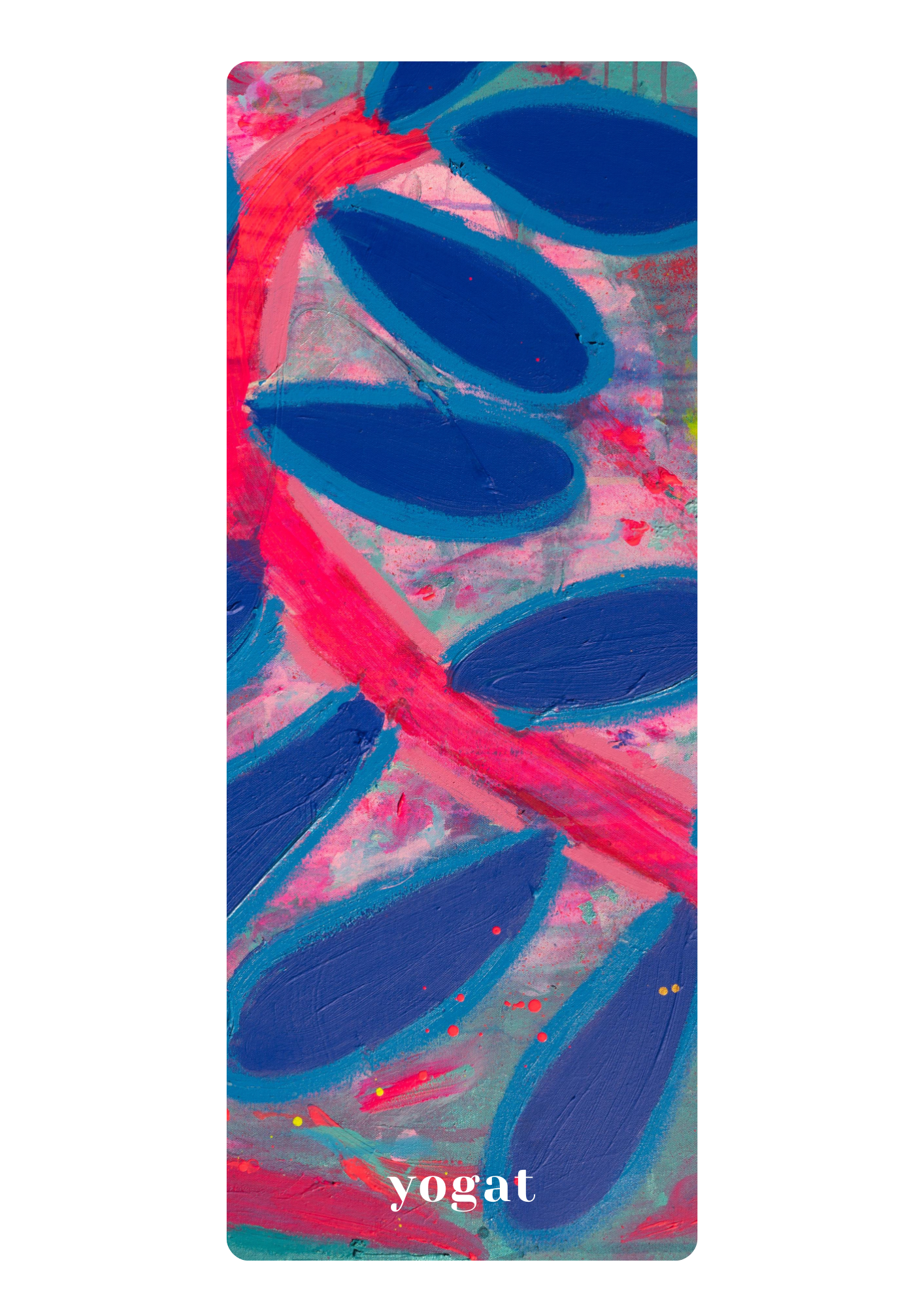 Durable  non slip machine washable yoga mat