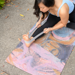 Practice with confidence on yogat’s eco-friendly yoga mat—PVC and phthalate-free, with an extra-grip microfiber surface ideal for hot yoga. Lightweight, travel-ready, and designed in Australia with artistic flair.
