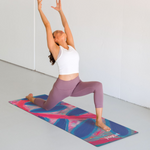 Durable  non slip machine washable yoga mat