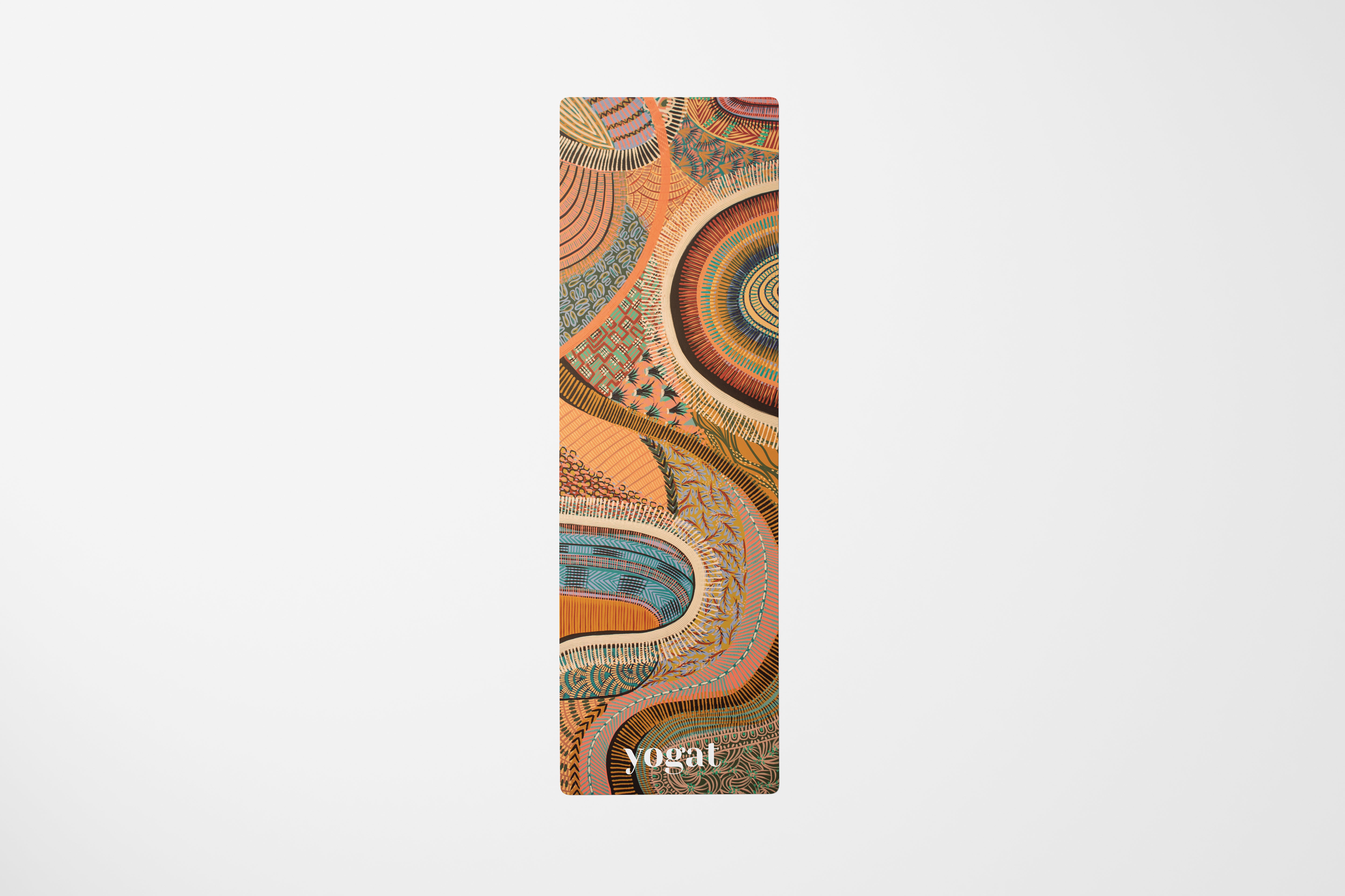 yogat Yoga Mat - Machine Washable Yoga Mats, Durable, Non Slip.  Australian Designs