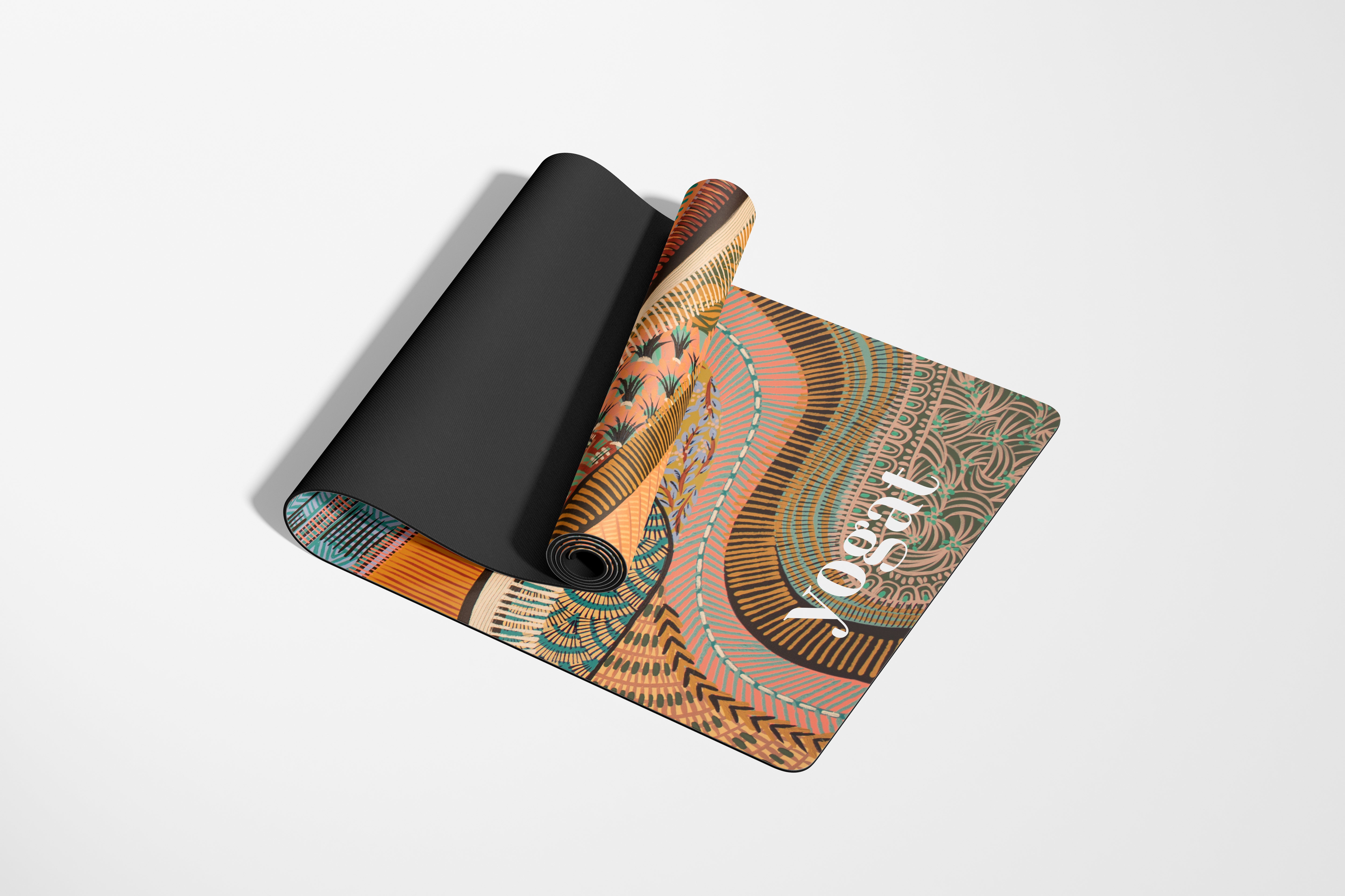 yogat Yoga Mat - Machine Washable Yoga Mats, Durable, Non Slip.  Australian Designs