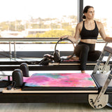 Non slip Microfiber Reformer Pilates mat by yogat

