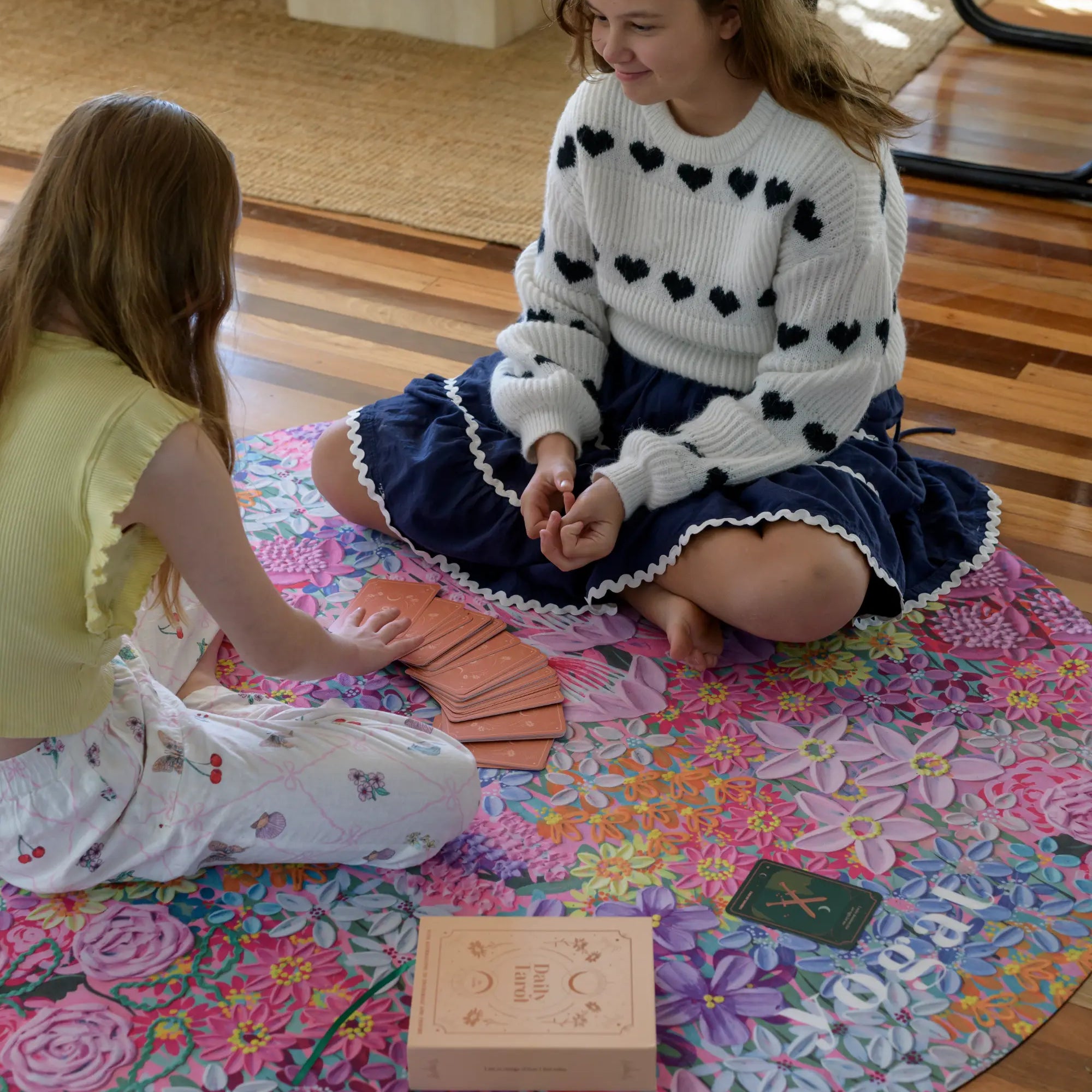 yogat round yoga mat for meditation – eco-friendly, non-slip, and artist-designed for mindful movement and spacious flow