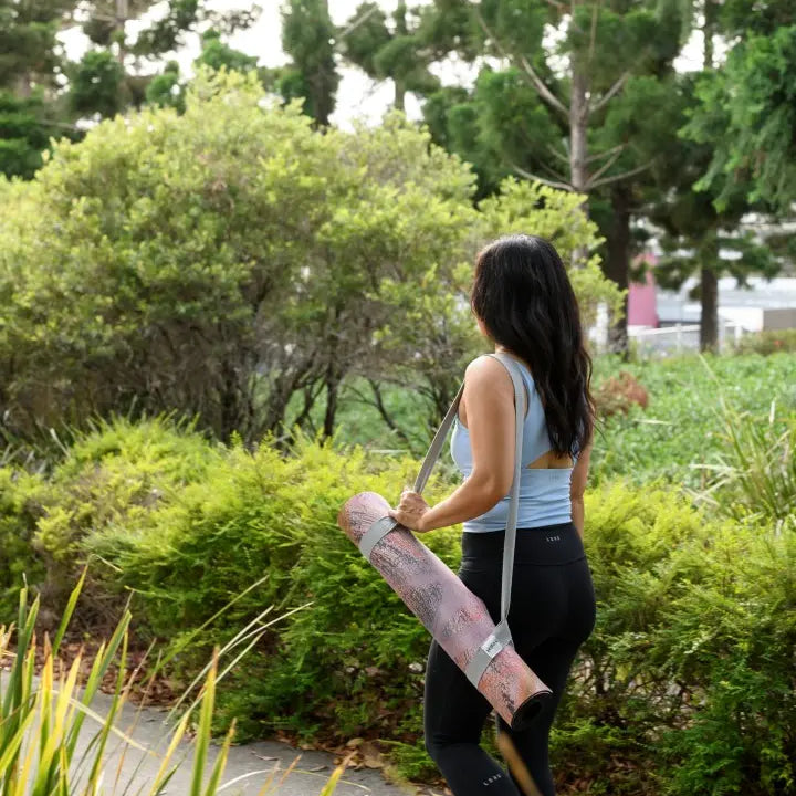 Practice with confidence on yogat’s eco-friendly yoga mat—PVC and phthalate-free, with an extra-grip microfiber surface ideal for hot yoga. Lightweight, travel-ready, and designed in Australia with artistic flair.
