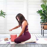 Yoga and Pilates Mat - Wildflower by Xander Holliday