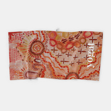 Load image into Gallery viewer, Microfibre Workout Towel - Kalkatunga Country by Glenda McCulloch